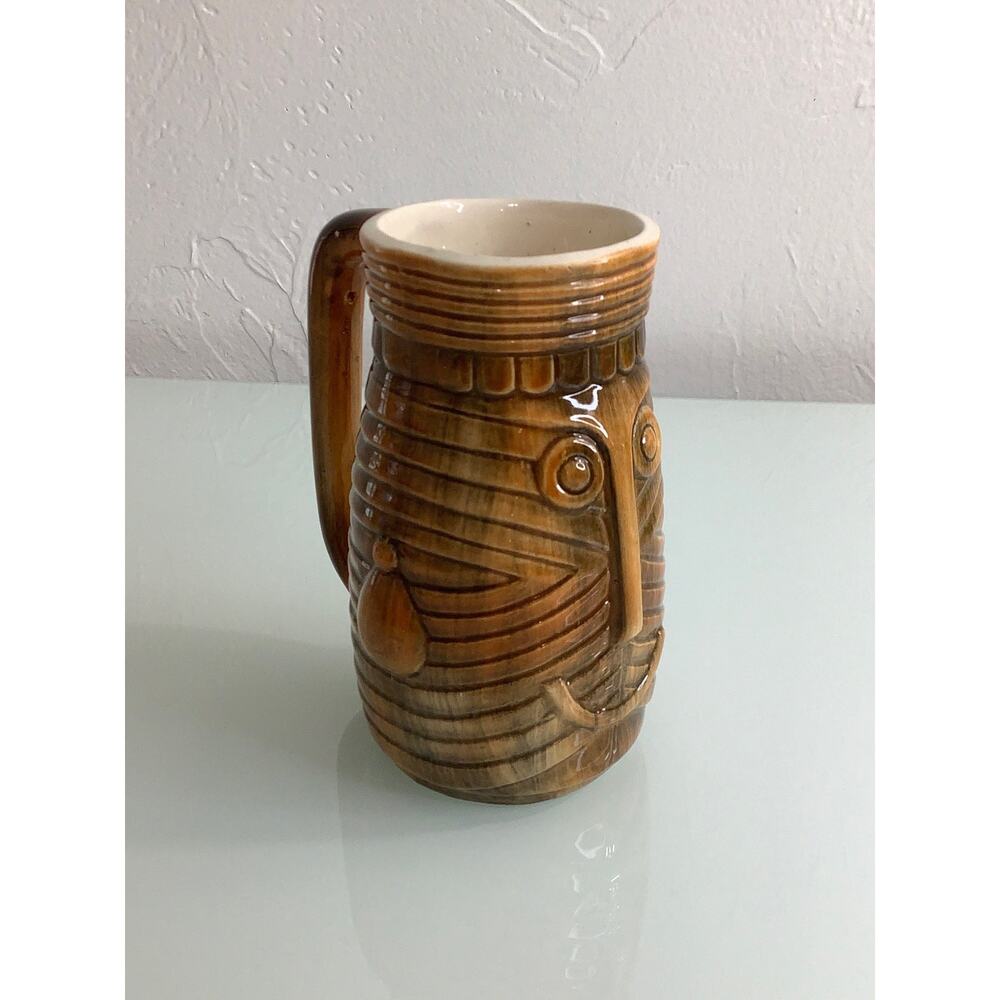 Vintage Westwood Tiki Mug ceramic Japan Hawaiian Luau barware EUC